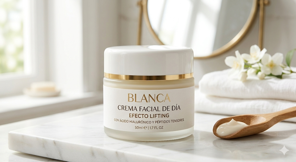 Crema facial bioactiva lifting efecto seda