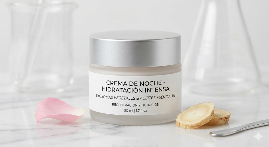 Crema facial nutritiva efecto regenerante